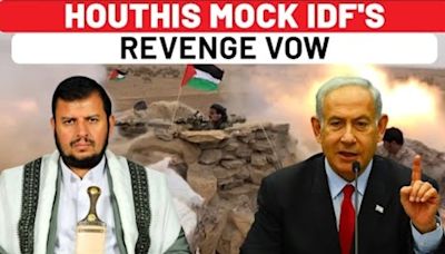 Houthis Mock Israel After Drone Attack On Tel Aviv; Say This On IDF's Revenge Vow… | Gaza | Hamas