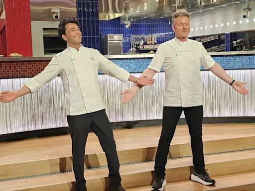 Vikas Khanna Teaches Gordon Ramsey Shah Rukh Khan's Iconic Pose. REACTS To Netizen Calling It 'PR Tweet'