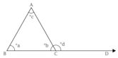 Exterior angle theorem