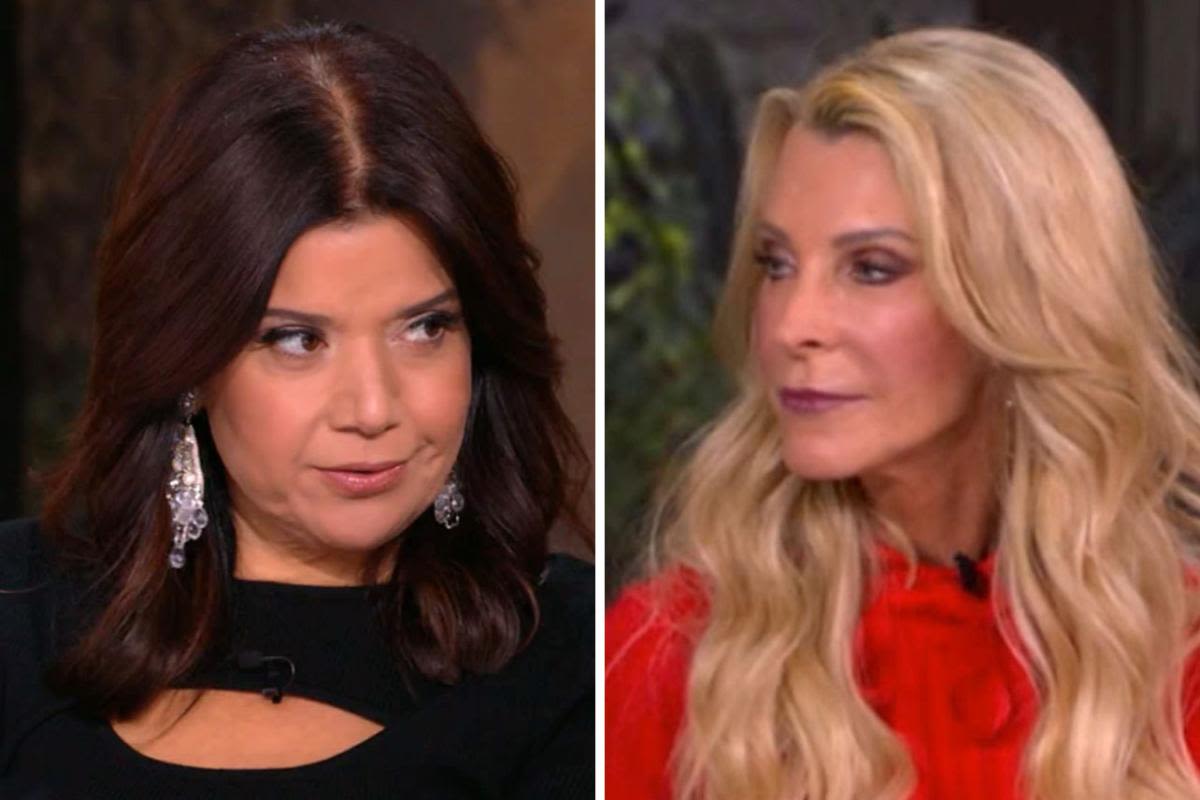 "Skeptic" Ana Navarro interrogates Joan Vassos about whether 'The Golden Bachelorette' is scripted on 'The View'