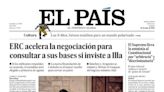 Portada de EL PAÍS del 25-07-2024