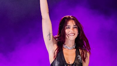 Dua Lipa Revived This Emo Y2K Fashion Trend With A Coquettish Twist