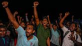 Protesters retreat as Sri Lankan president sends resignation