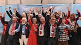 Images and victory speech as Labour oust Conservatives in Stroud election