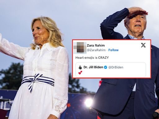 People Can't Stop Joking About Jill Biden's Simple Reaction To Joe Biden Dropping Out Of The Presidential Race