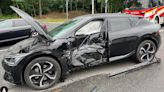 Hockey legend Jaromir Jagr's Kia EV6 T-boned by tram