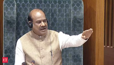 Be alert during proceedings else will forego chance to ask questions: Lok Sabha speaker to MPs - The Economic Times