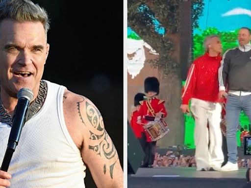 Robbie Williams And Danny Dyer's Hyde Park Duet Is A Surefire Cure To Your Monday Blues