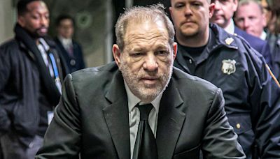 Frail Harvey Weinstein wheeled into court as Hollywood monster faces retrial