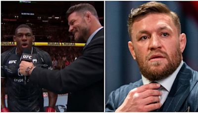 Joaquin Buckley used his time on the mic to blast a Conor McGregor
