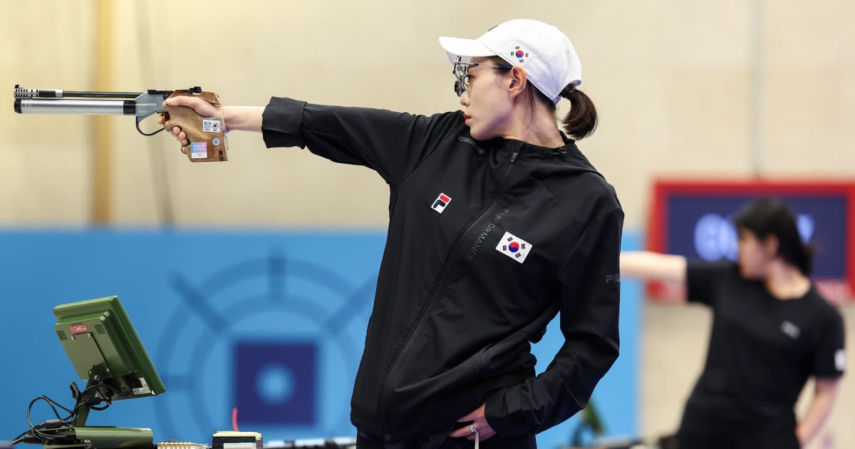 South Korea's effortlessly cool sharpshooter becomes an unlikely Olympics star