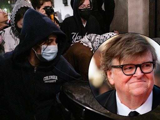 Michael Moore encourages student protesters to occupy buildings: 'You do have the right'