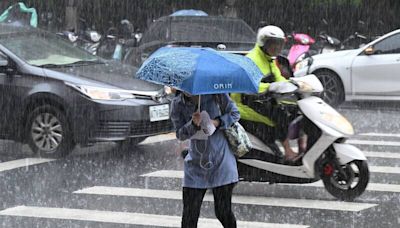 大雷雨來了！ 台北市、新北市、桃園市、新竹縣劇烈降雨