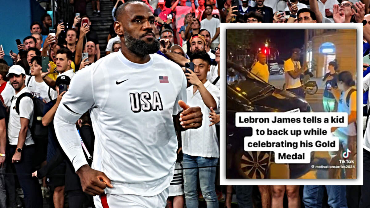 LeBron James Scolding Child Fan After USA Gold Medal Was a Terrible Look | FOX Sports Radio