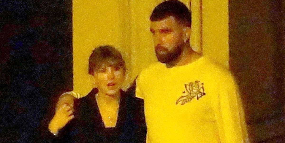 Taylor Swift and Travis Kelce Were Spotted Making Out on a Boat in Italy