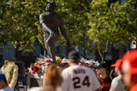 Late Hall of Famer Willie Mays receives final military honors for his U.S. Army service