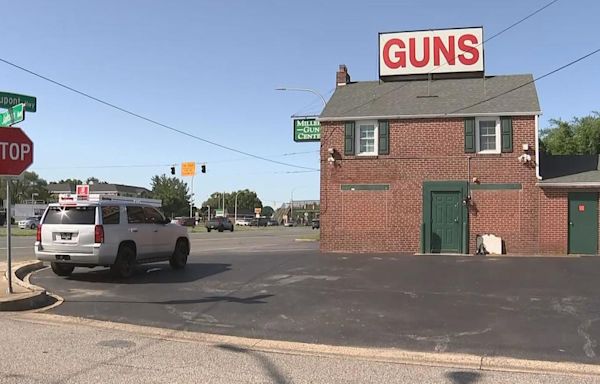 Burglars in New Castle used flatbed truck to break into gun store, steal several firearms, police say