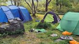 Faeces nightmare as UK beauty spot used as 'free campsite'