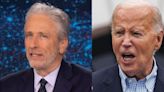 Jon Stewart is afraid Biden doesn't realize what's at stake and that 'there are no participation trophies in endgame democracy'