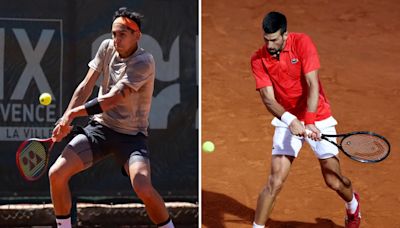 En vivo: Alejandro Tabilo enfrenta a Novak Djokovic en el Masters 1000 de Roma - La Tercera