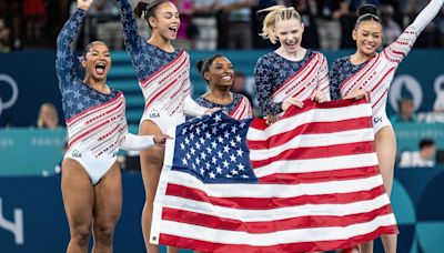 New Jersey gymnast wins Olympic gold with Team USA in Paris. Meet Hezly Rivera, from Oradell.