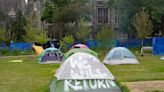 Tents start coming down as deadline looms for university protest