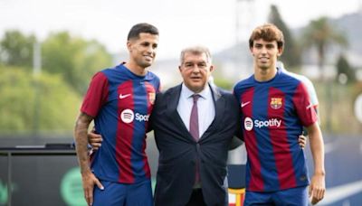 Joao Cancelo y Joao Félix, con opciones de seguir en el Barça