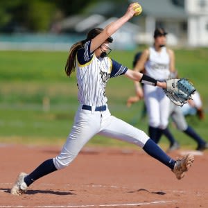 Softball: Hopkins Academy making strides despite 8-3 loss to Franklin Tech (PHOTOS)