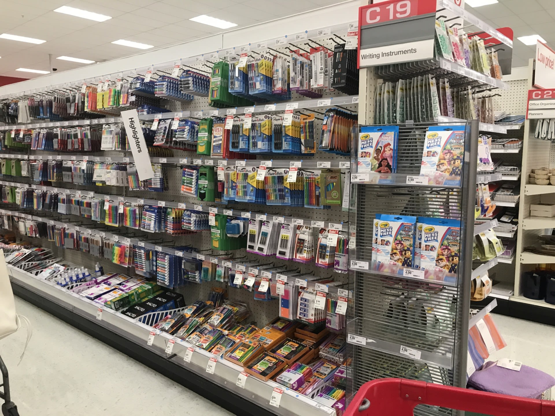 Who has the best prices on school supplies?