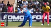 5th T20I: Sanju Samson fifty takes India to 167/6 against Zimbabwe | Cricket News - Times of India