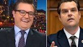 MSNBC Host Chris Hayes Guffaws At Matt Gaetz's 'Law' Defense Of Trump