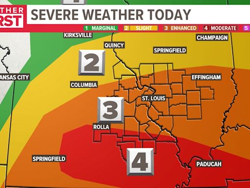 St. Louis forecast: Strong to severe storms expected Wednesday