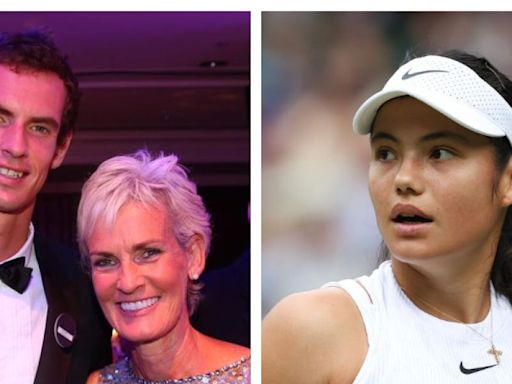 Tensión entre Raducanu y la madre de Andy Murray tras su abandono en Wimbledon