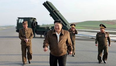 North Korea's Kim Jong Un supervises latest test of new rocket launcher