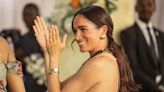 Meghan Markle's Maxi Dress in Nigeria Included an Unexpected Nod to the Royal Family