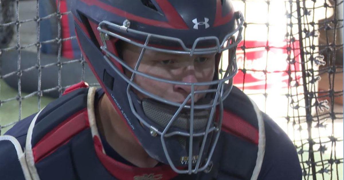 Saint Mary's catcher Bear Harrison trying to follow his brother Kyle to the big leagues