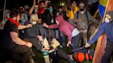 Timeline: UCLA's night of violence before police moved in