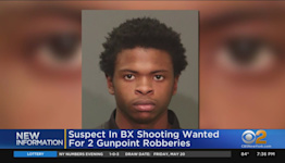 Suspect in Bronx shooting wanted for 2 gunpoint robberies