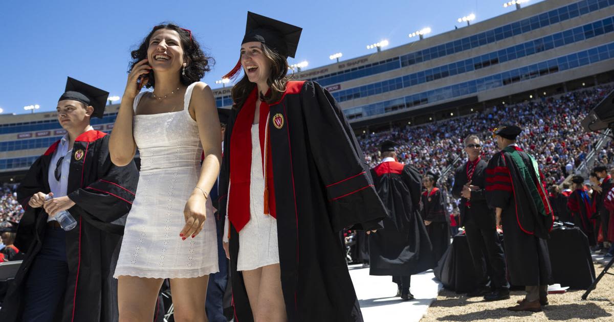 UW-Madison confers 7,868 degrees amid lingering campus turmoil