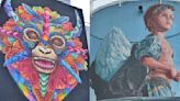 Muralistas transforman edificio de Claro en Santurce es Ley