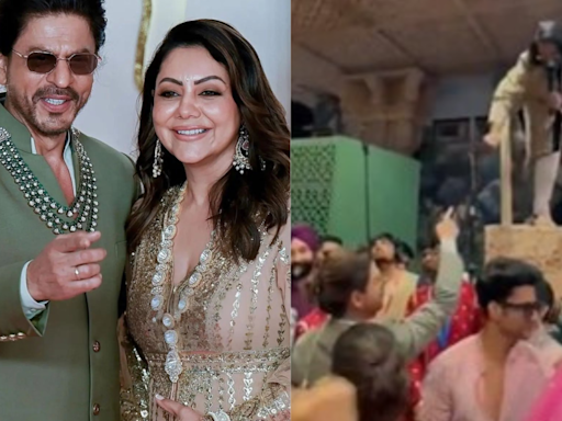 Anant-Radhika Wedding: SRK Dances To Young Shahrukh Song From Jalebi Baby Singer Tesher