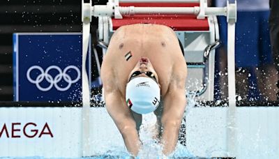 Olympics 2024: Palestinian Flies The flag In Paris Pool | Olympics News