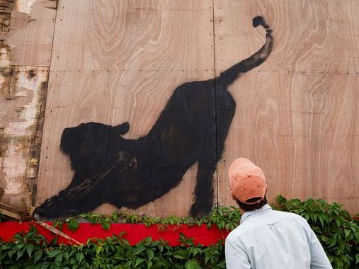 Banksy's latest artwork 'to be removed on Saturday', contractor says