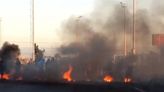 Un piquete genera un caos de tránsito en Puente La Noria