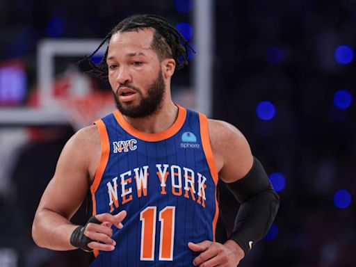 Manchester City Gifts Jalen Brunson Custom Jersey