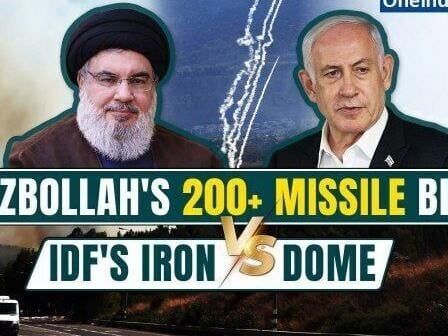 Hezbollah's Ruthless Payback: Iron Dome Crumbles After 200+ Missile Blitz Wreck Havoc On IDF Bases