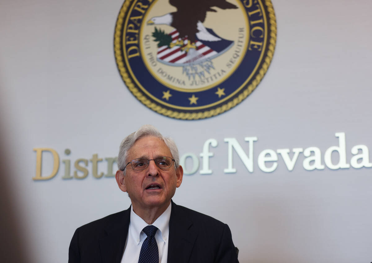 U.S. Attorney General visits Southern Nevada law enforcement officials