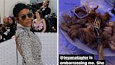 Teyana Taylor Brought In Chick-Fil-A To The 2023 Met Gala Dinner To Eat Instead Of "Chilled Spring Pea Soup" With...