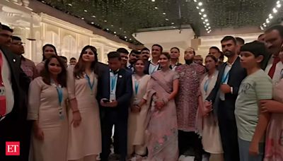 Anant-Radhika Wedding: Ambani family hosts grand reception for Reliance employees; Pics inside - Heartfelt reception for employees