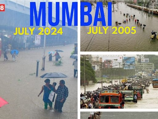 Mumbai Rains 2024: Echoes of July 26, 2005 Deluge? Remembering the Past, Facing the Present | PHOTOS - News18